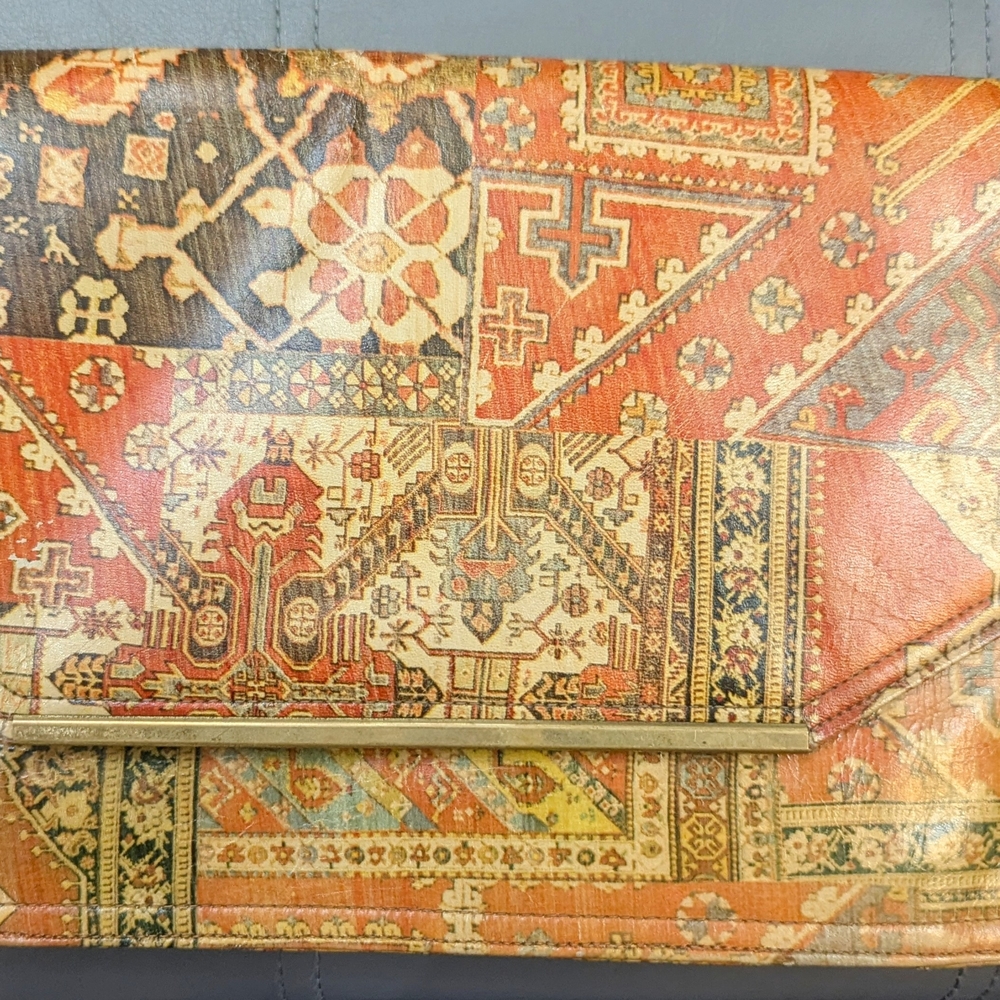 Vintage Patchwork Clutch - image 2